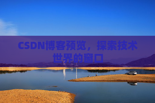 CSDN博客预览，探索技术世界的窗口
